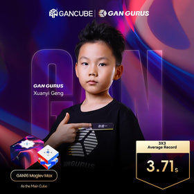 GAN 16 corner and edge magnet tuning for customization.