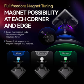 GAN 16 tension system offers 72 customization options.