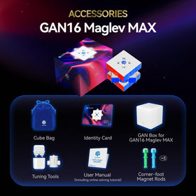 GAN 16 UV flagship 56mm version with official support.