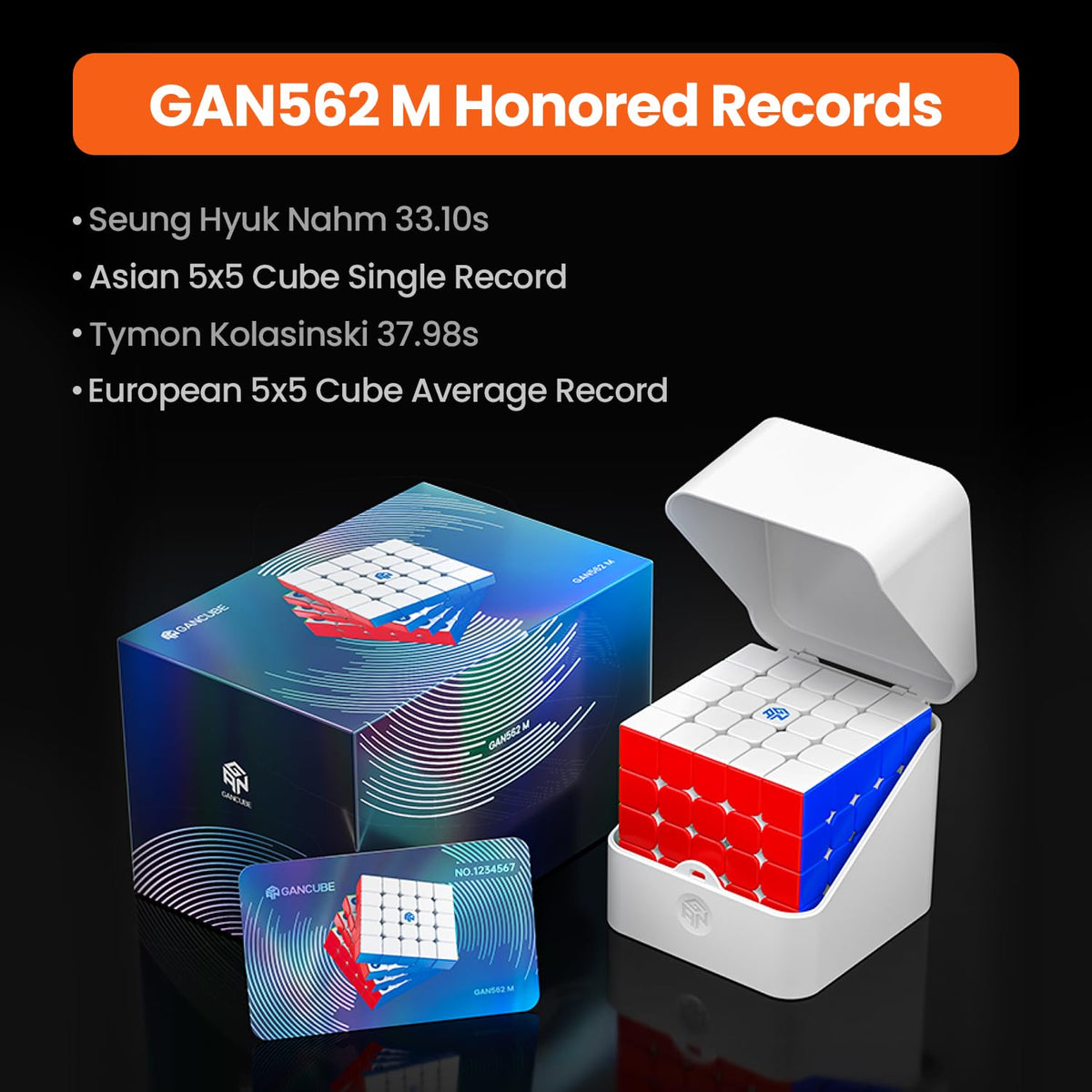 GAN 562 M edge magnet dynamics show stronger edge magnets for quick turns