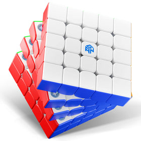 GAN 562 M close-up of magnetic 5x5 cube showing stable turns for smooth practice