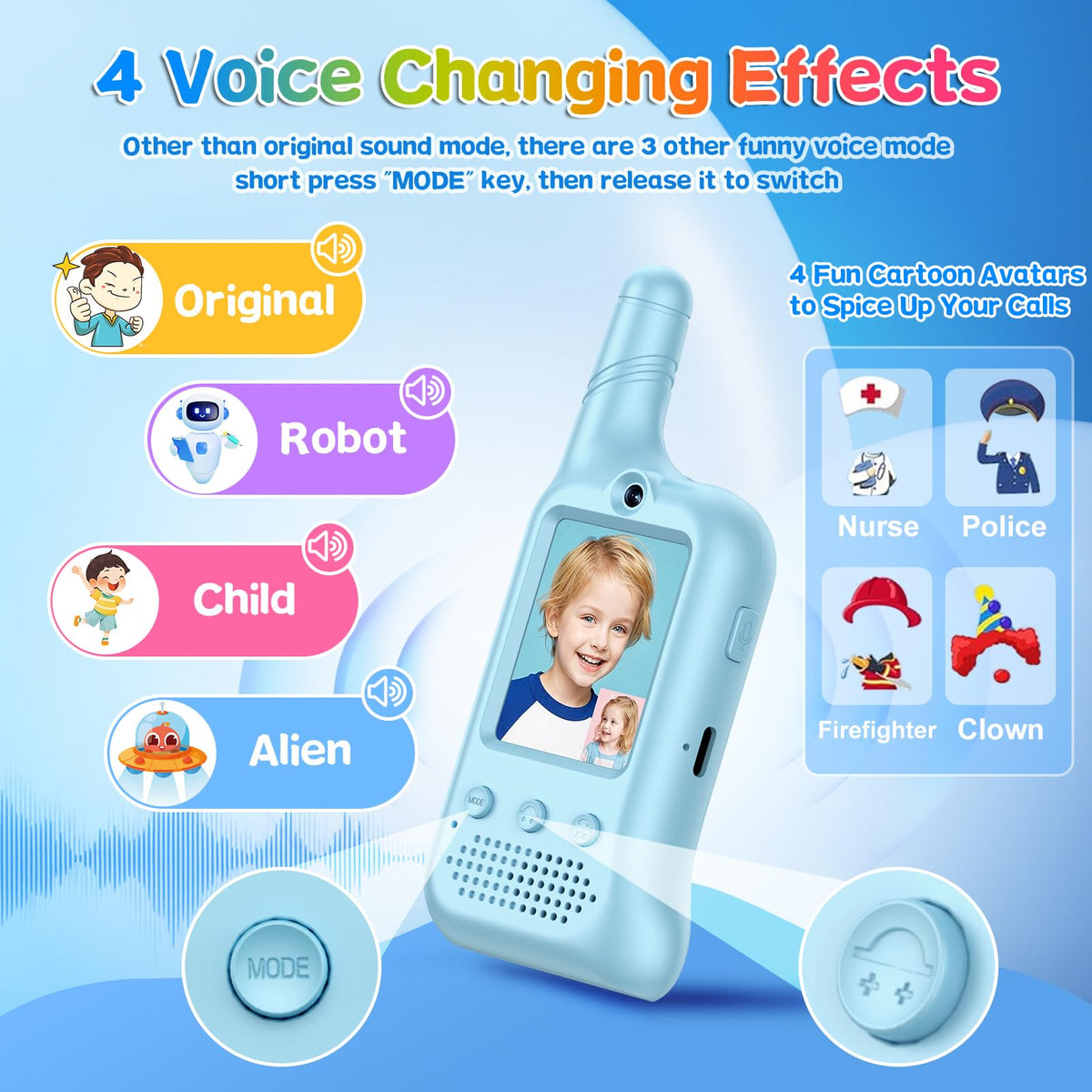 Secure pairing ensures private calls between children.