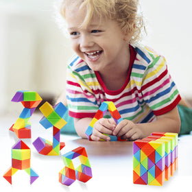 Ganowo classroom-use snake cubes to boost fine motor skills and focus.