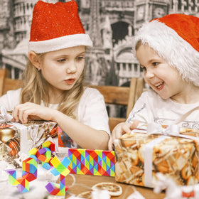 Ganowo snake cube shapes showing imaginative play and problem-solving.