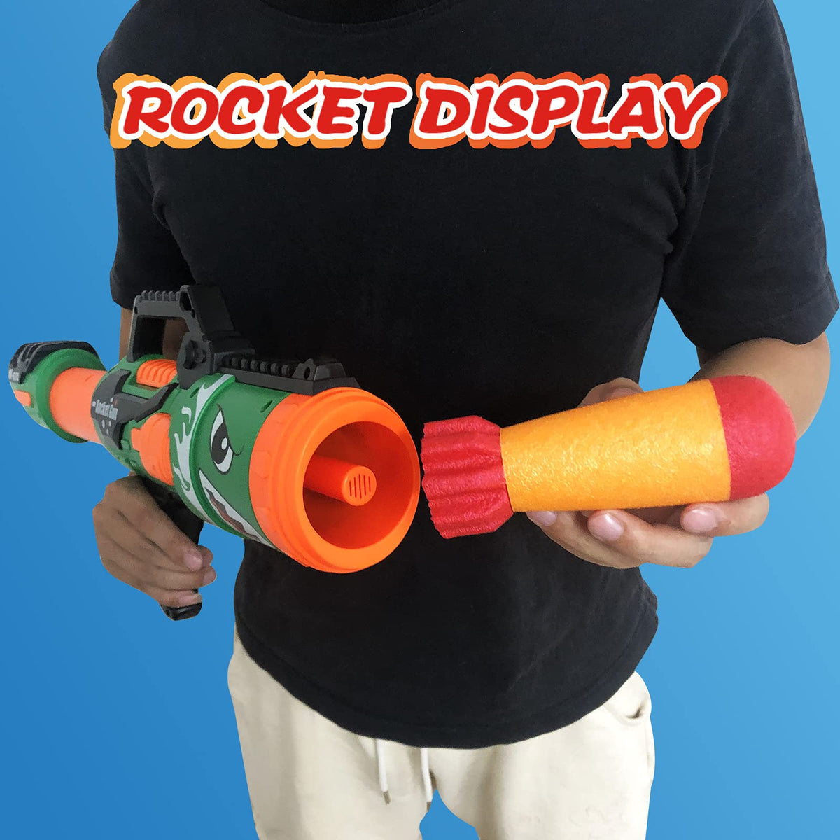 Gantan foam rockets provide safe, soft projectiles for energetic games