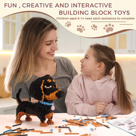 GaoDeBuChou detailed face dachshund model for study and admiration