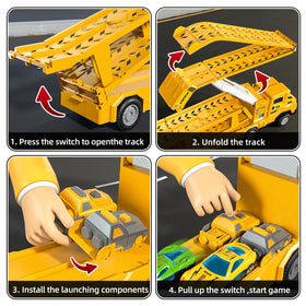 Garbo Star rolling wheels and smooth edges support safe, energized play.
