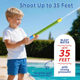 Garbo Star water blaster with ABS construction withstands rough play