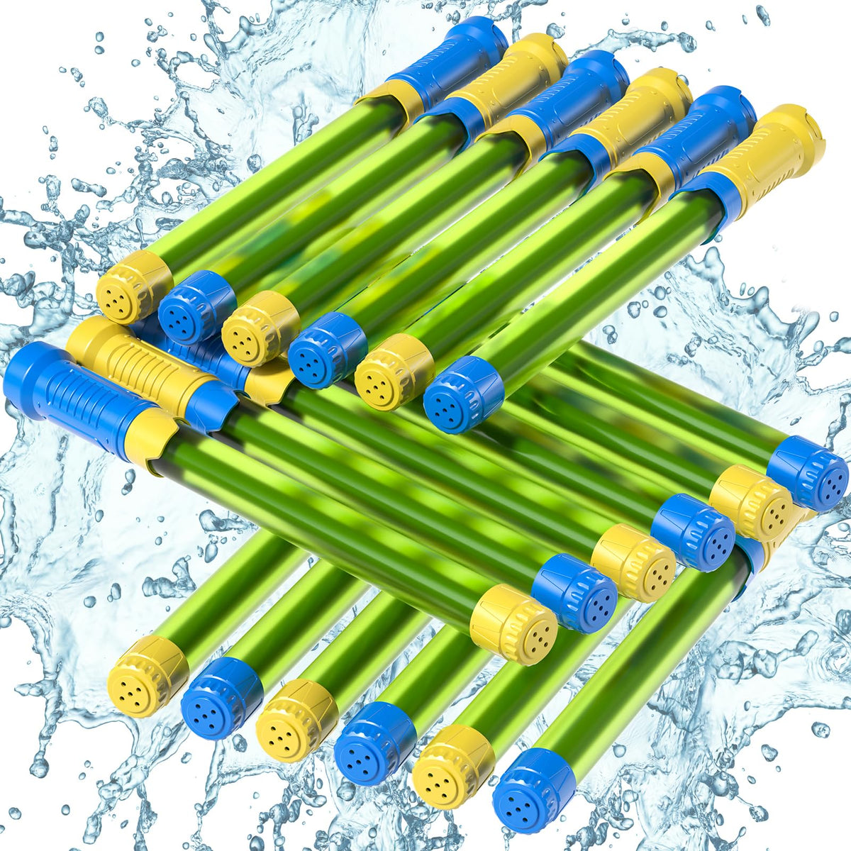 Garbo Star water guns bulk 18Pack for pool parties and group play