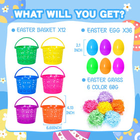 Garma 36 fillable Easter eggs for interactive egg hunts.