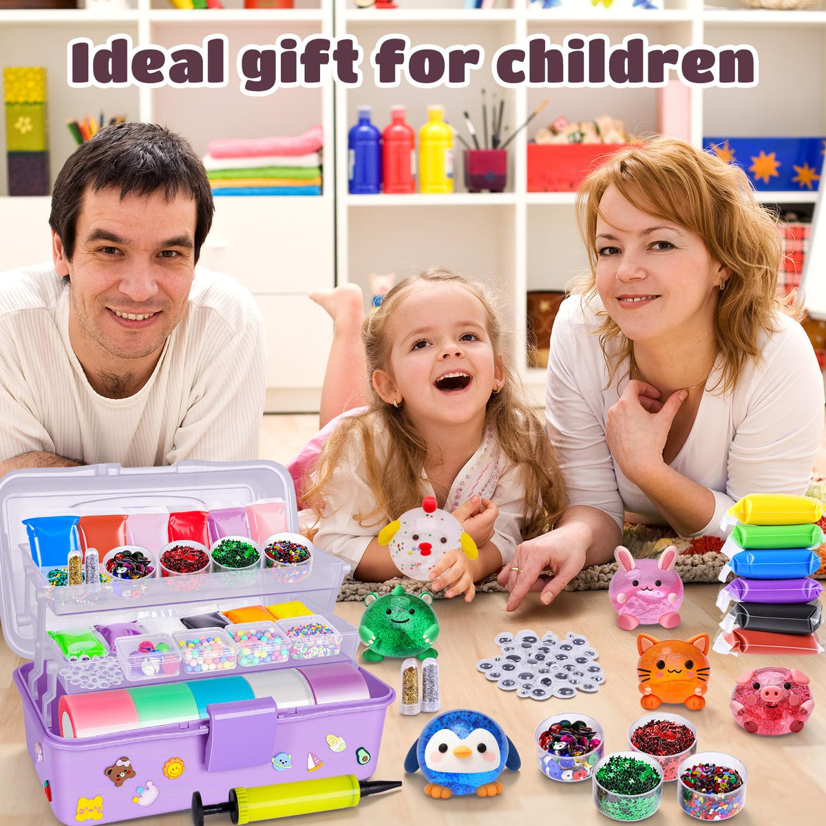 Garma nano tape bubble kit color clay set inspires colorful creations