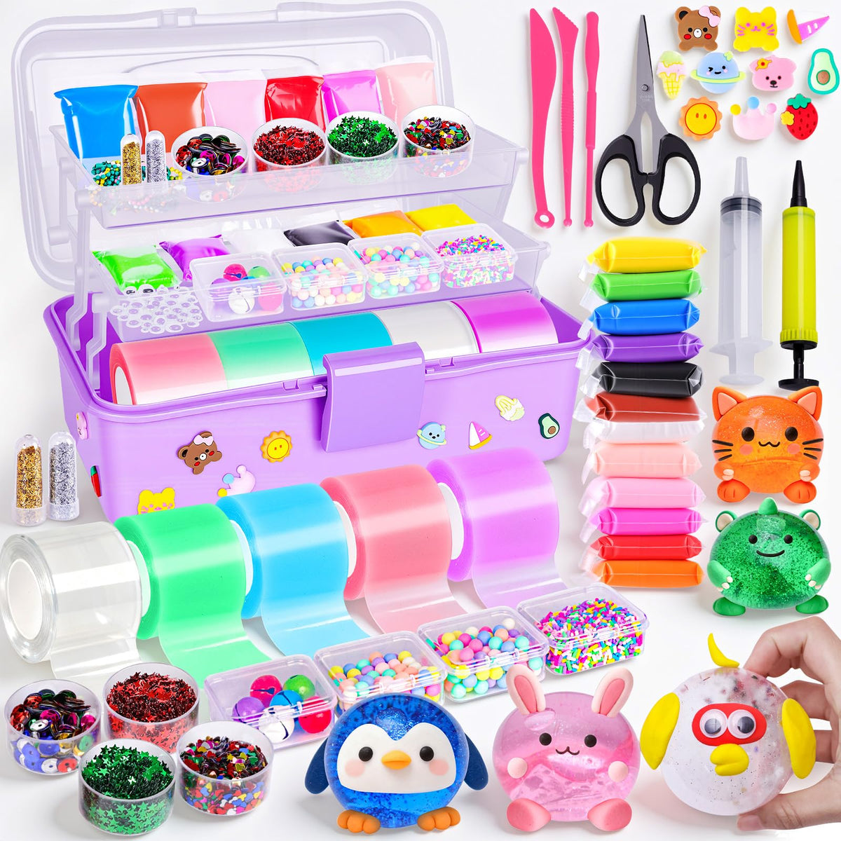 Garma nano tape bubble kit color rolls for creative play and colorful bubbles