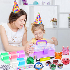 Garma nano tape bubble kit glitter beads enhance bubble decor options