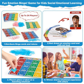 Garybank 56 emotion cards with real-life faces aid emotion recognition