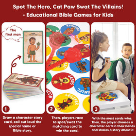 Garybank Bible character cards pack: colorful cards enable storytelling and discussion.