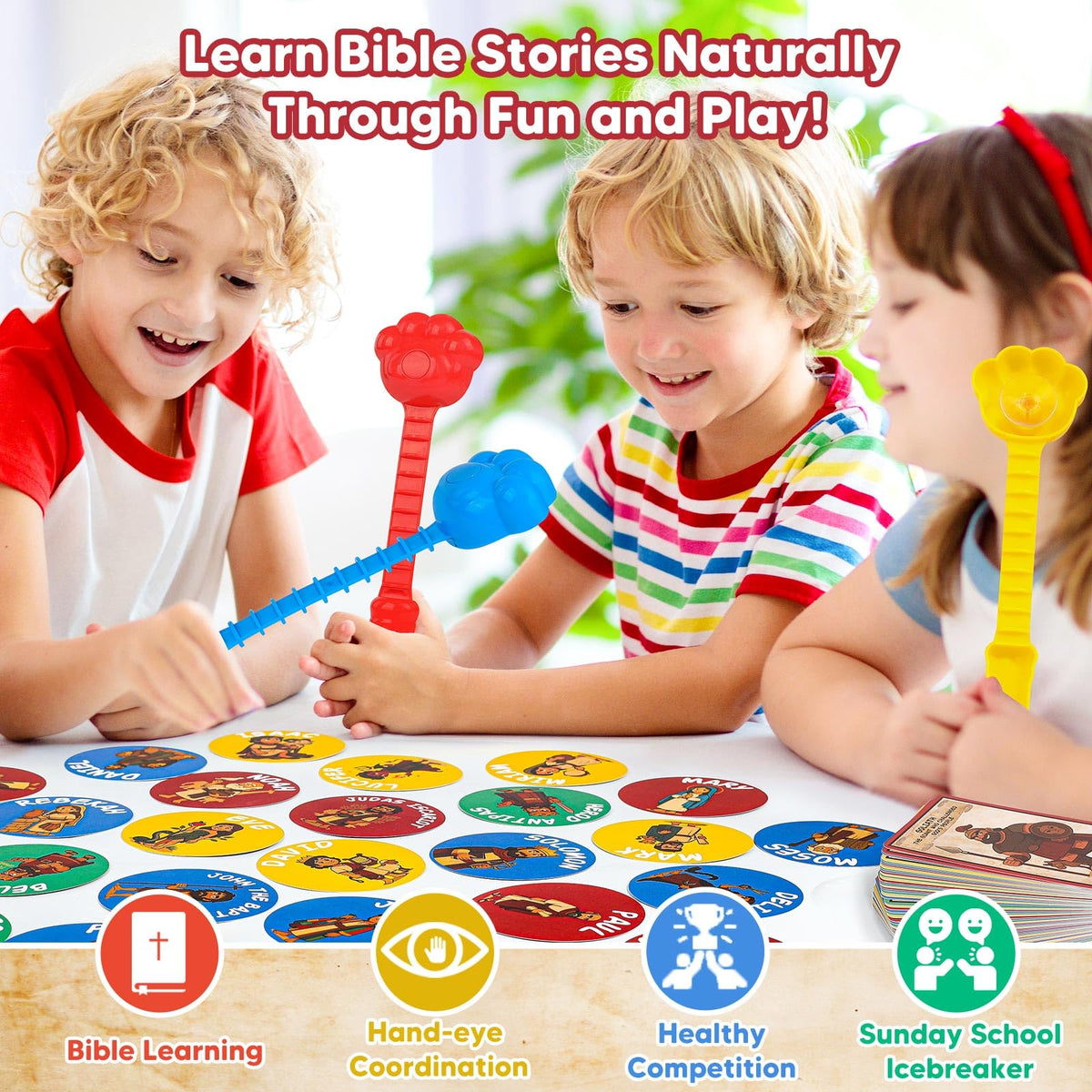 Garybank Bible Story Cards: vivid stories connect scripture to daily life.