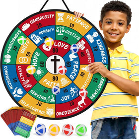 Garybank Bible Trivia Dartboard Game overview suitable for family night