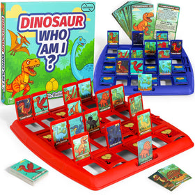 Garybank Dinosaur Guess Card 01 with friendly illustration to spark curiosity and conversation