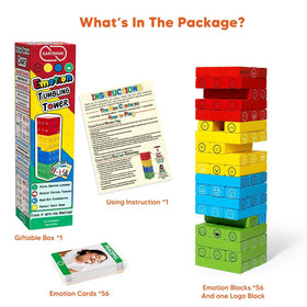 Garybank Emotion Tower storage and cleanup friendly design keeps play areas organized.