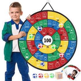 Garybank Emotional Dart board for group play and emotional learning.