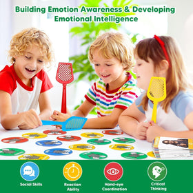 Garybank Emotions Swat Game swatters for hands-on play and focus