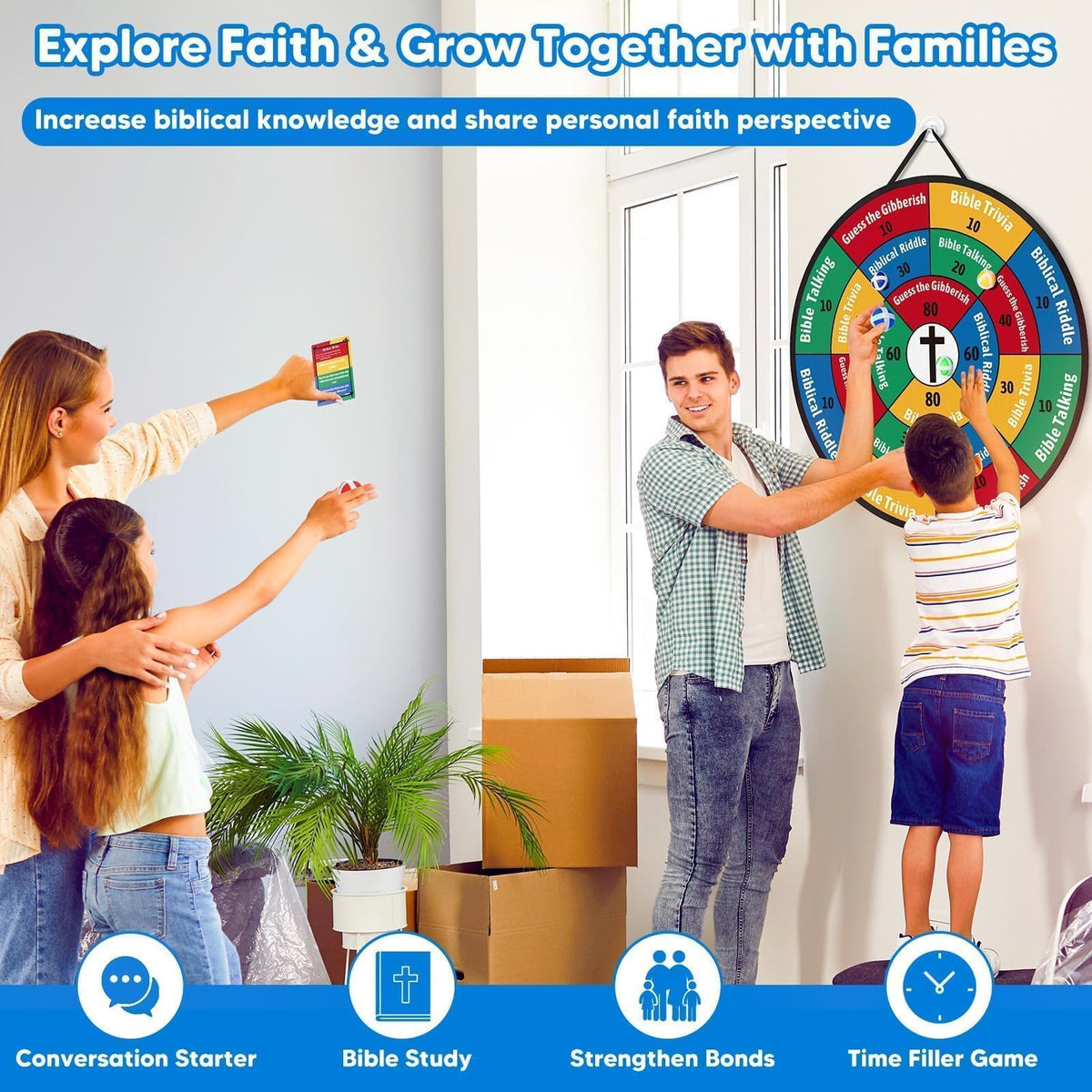 Garybank four-card categories layout to spark faith discussion
