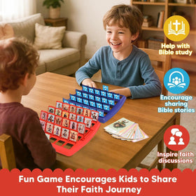 Garybank Guess Bible player turns encourage clue-driven gameplay.