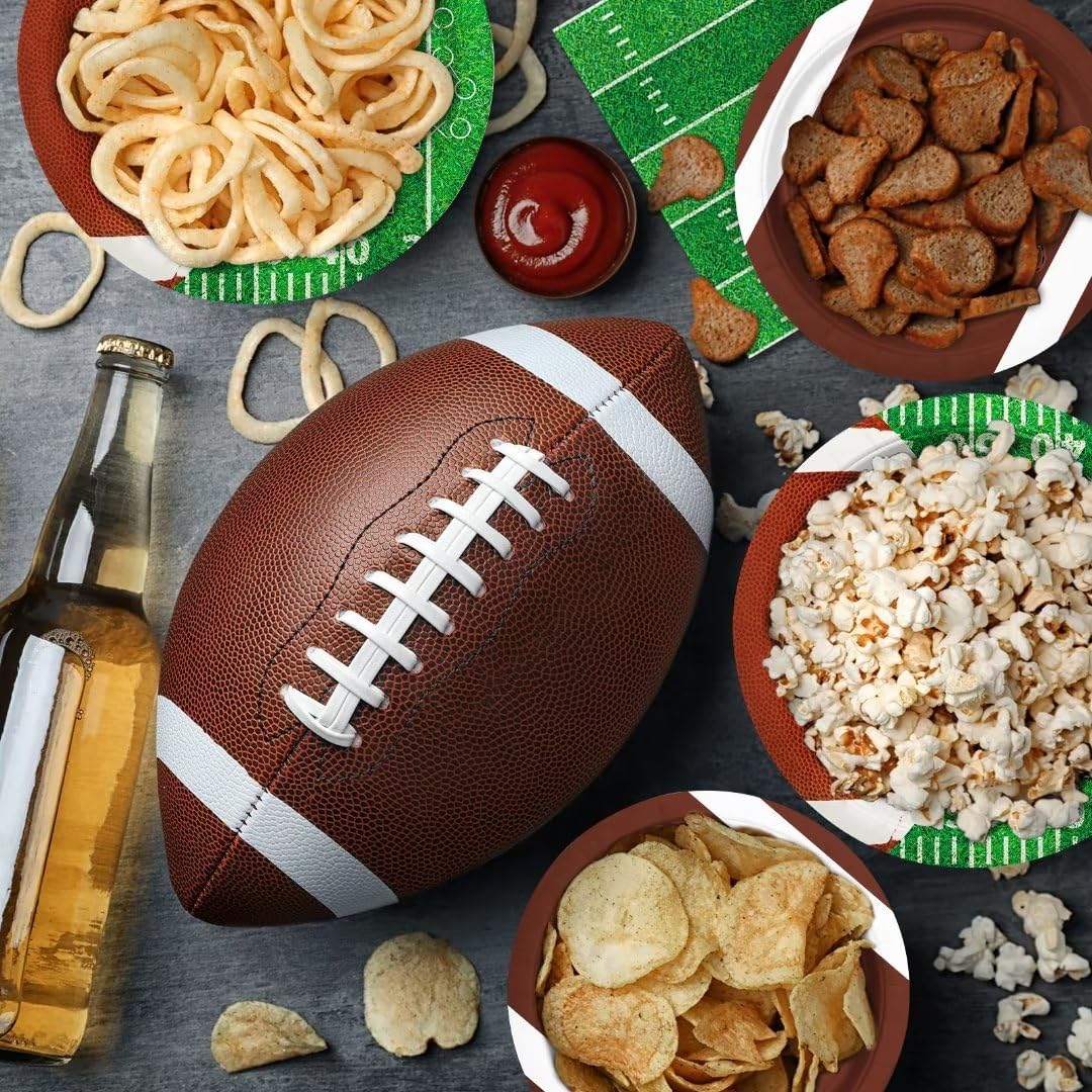 Gatherfun football kit tablecloth touchdown design to cover tables