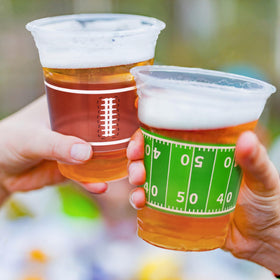 Gatherfun football-themed party set enhancing a birthday or celebration.