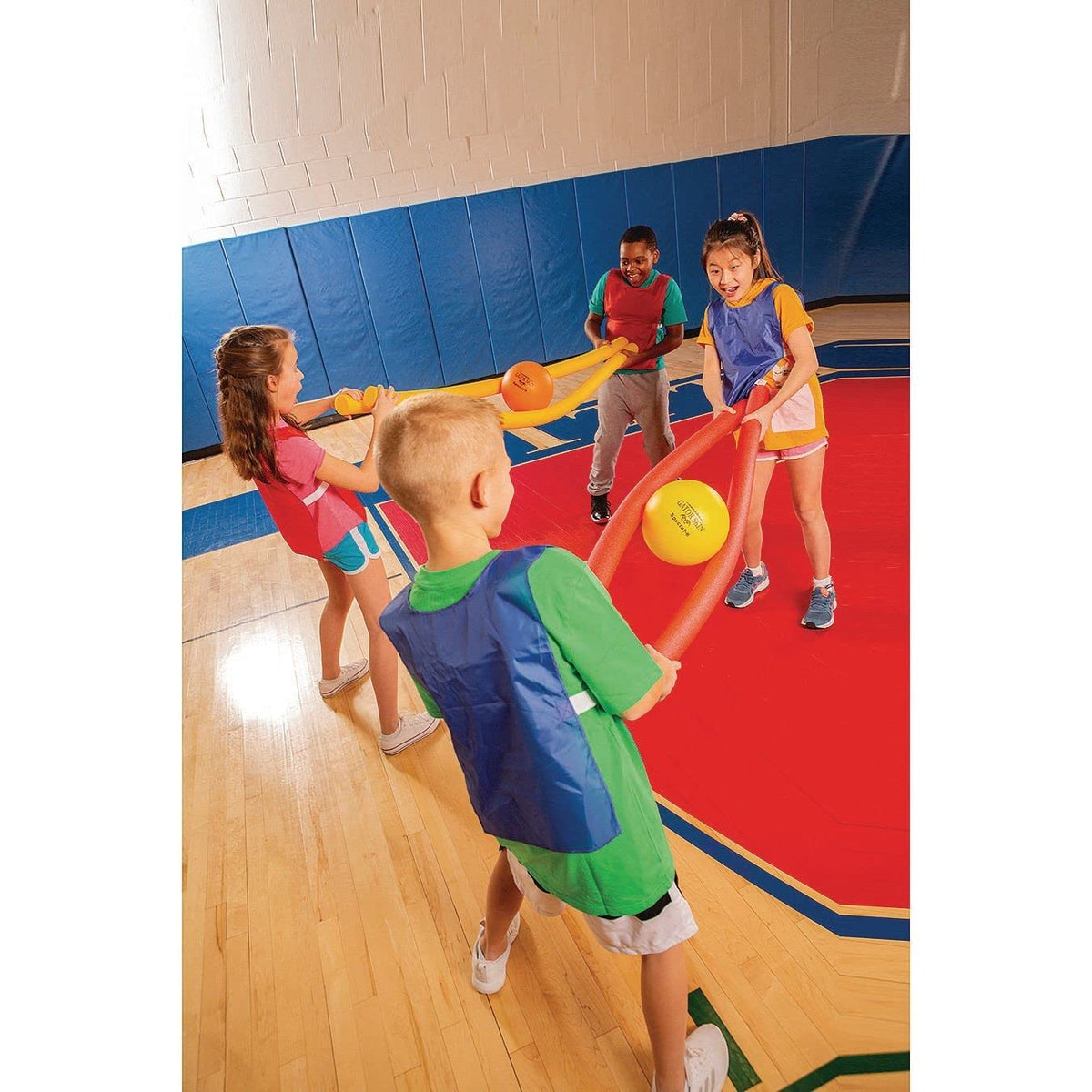 Gator Skin Special-8 foam ball is latex-free, suitable for classroom and gym use.