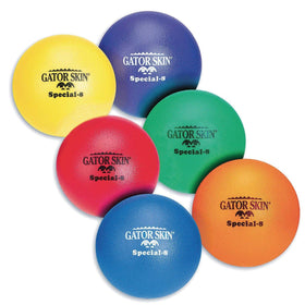 Gator Skin Special-8 foam ball in spectrum colors for vibrant, safe dodgeball sessions.