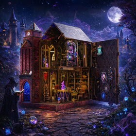 GATTLELIC Arcane Sprire kit emphasizes vintage stone walls for a fantasy vibe.