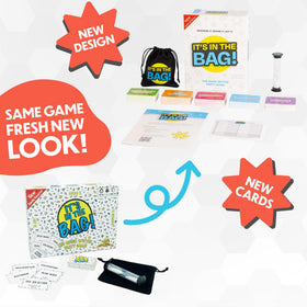 Close-up of the It’s in The Bag card bag in action during fast rounds