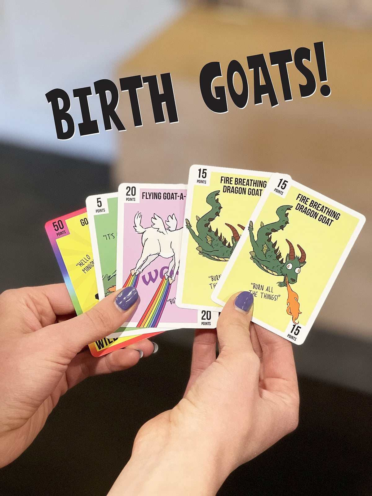 Goat Lords artwork and illustrations highlighting playful goats
