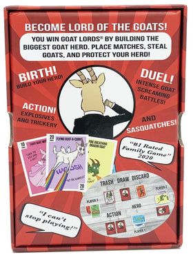 Goat Lords hand of cards in play emphasizing fast rounds
