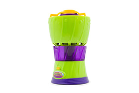 No-spill tray design on Gazillion Bubble Rush prevents leaks