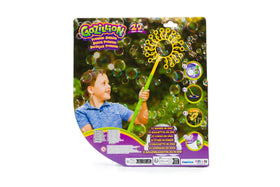 Gazillion Mega-Zillion Bubble showcase with abundant bubbles in sunlight.