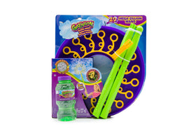 Gazillion Mega-Zillion spout design for pouring back unused solution.