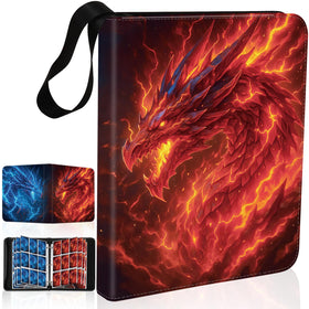 Gbchais Dragon binder front cover with durable PU leather protection.