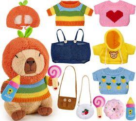 G.C capybara plush dress-up set for imaginative pretend play