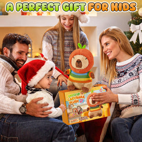 G.C capybara plush gift box showcases ready-to-gift presentation