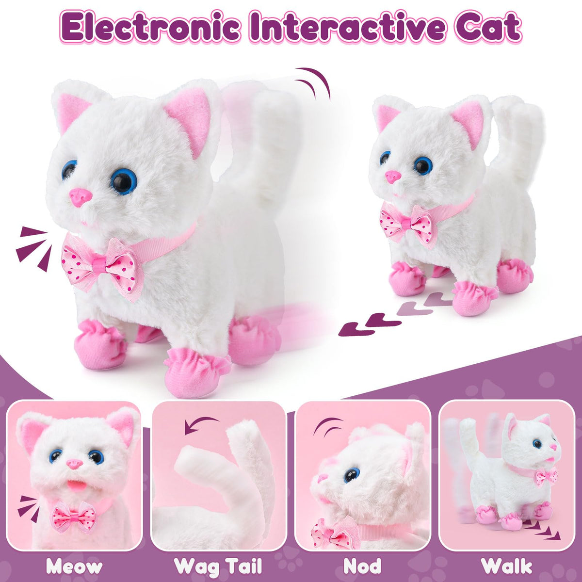 G.C cat toys: hairdryer accessory for pretend grooming sessions.