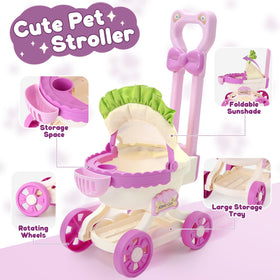 G.C cat toys: mirror accessory for pretend grooming rituals.