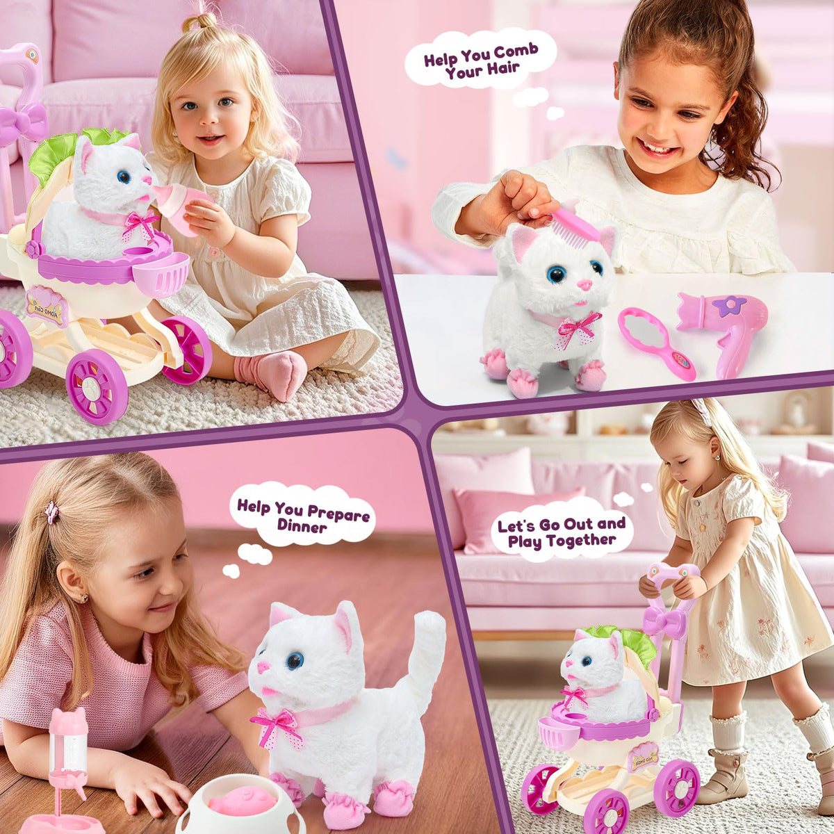G.C cat toys: pet perfume for pretend fragrance care and play.