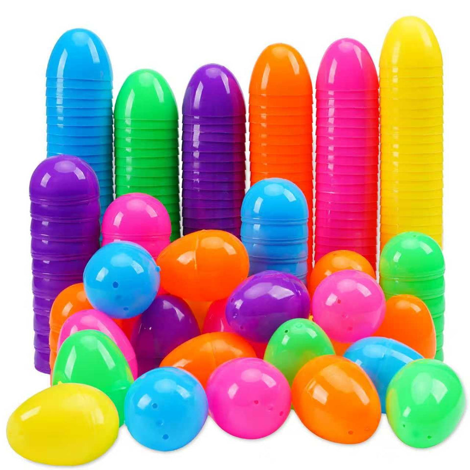 GCNBCNB Easter egg bright colors 2.35in ideal for hunts and decorations