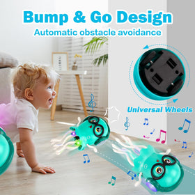 GDBAQAN Dancing Octopus Toy in tummy-time pose promotes motor coordination and balance