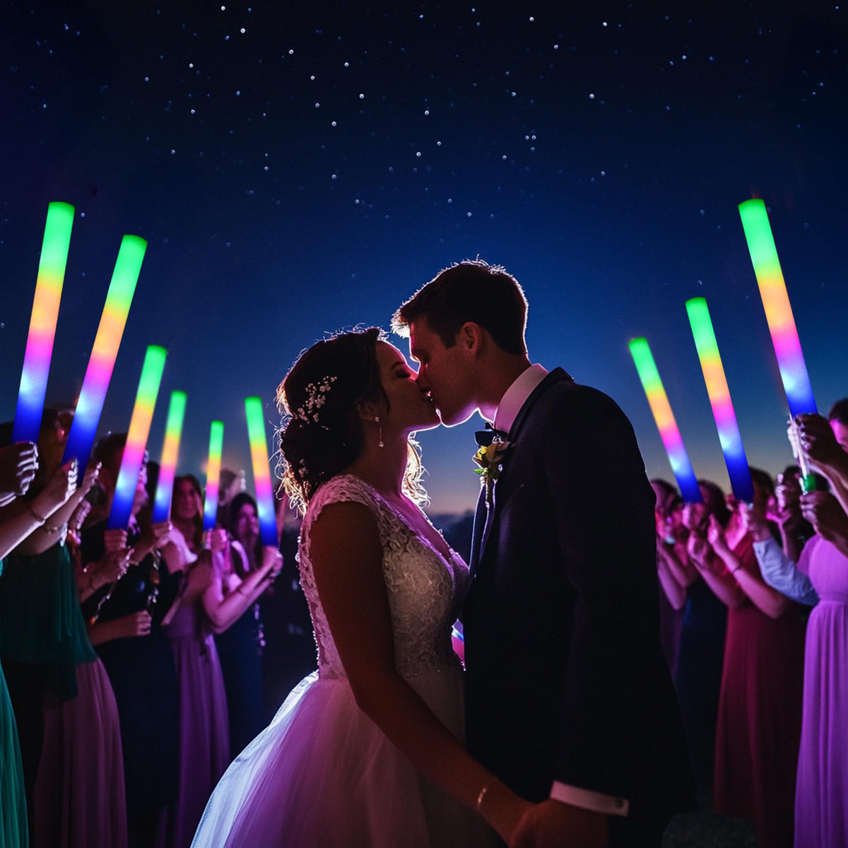 GDHZWTMY durable eco-friendly plastic glow sticks for reuse