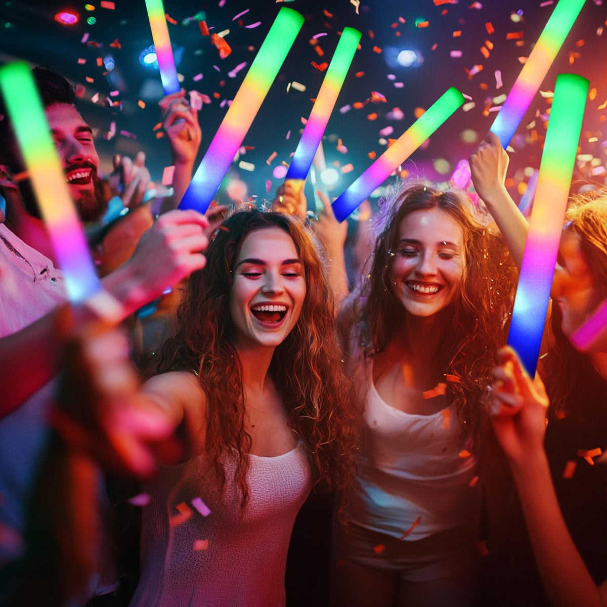 GDHZWTMY safe foam glow sticks designed for kids