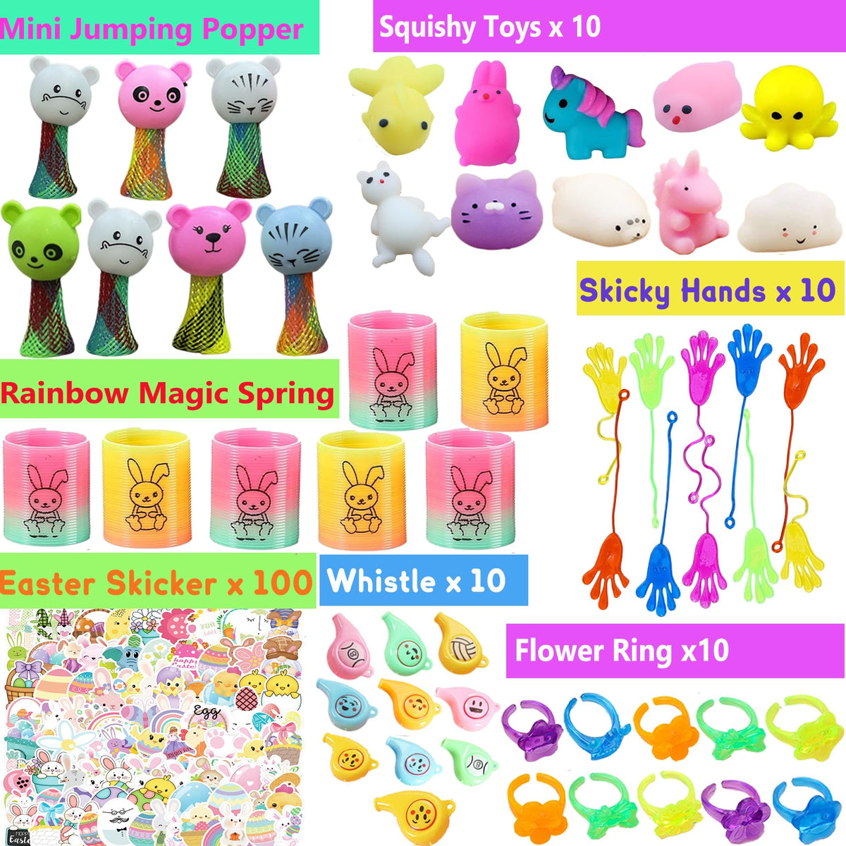 GDWDGJ Happy Easter slap bracelets added as quick party favors.
