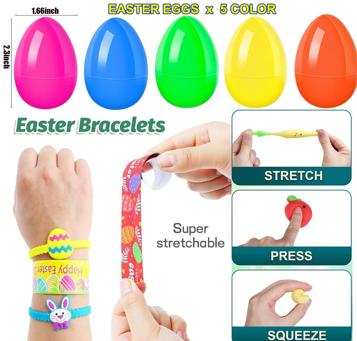 GDWDGJ safe non-toxic materials ensure kid friendly Easter fun.